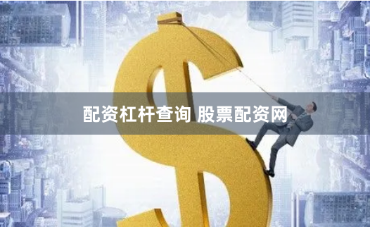 配资杠杆查询 股票配资网